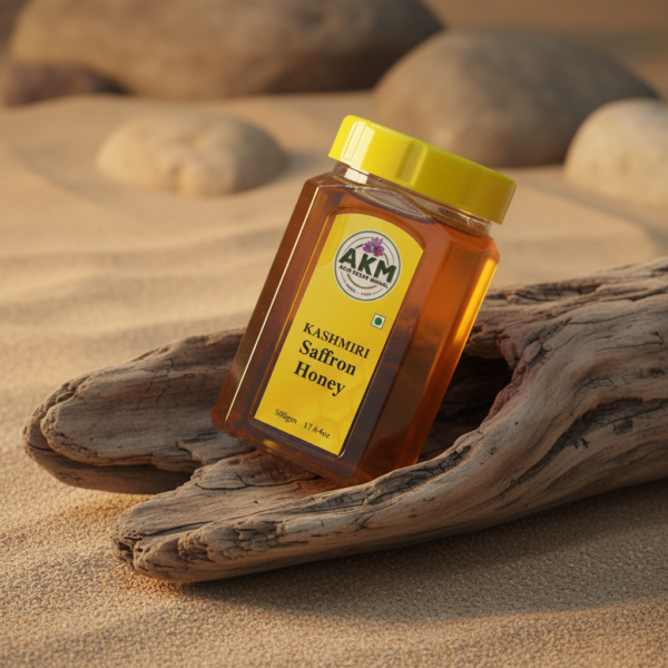 Kashmiri Saffron Honey