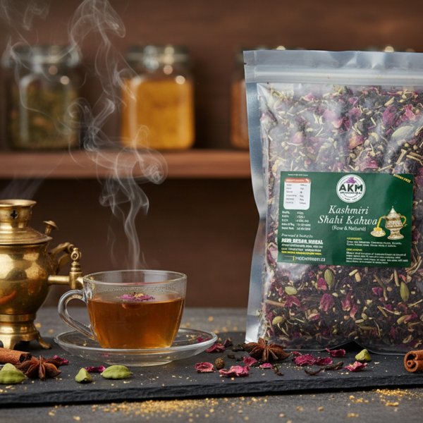 Kashmiri Shahi Kahwa 
(Raw & Natural)